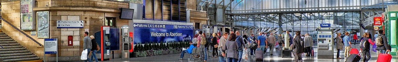 Gare d'Aberdeen (Écosse)