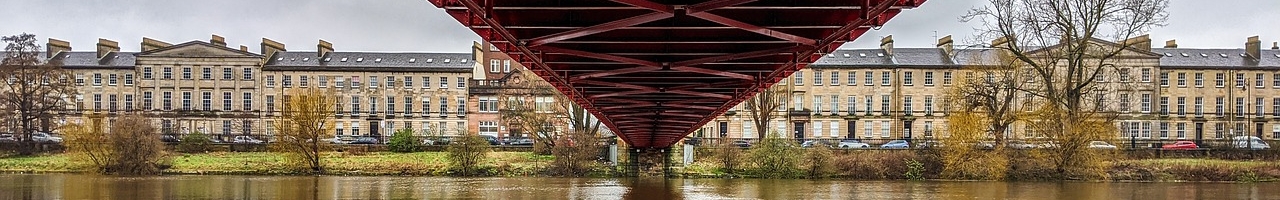 Le fleuve Clyde à Glasgow (Écosse)