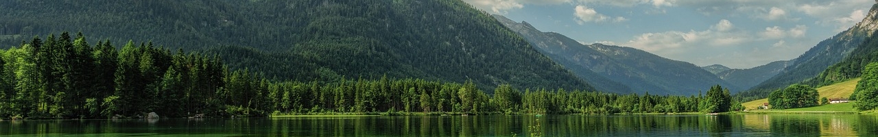 Lac Hintersee (Ramsau bei Berchtesgaden, Bavière, Allemagne)