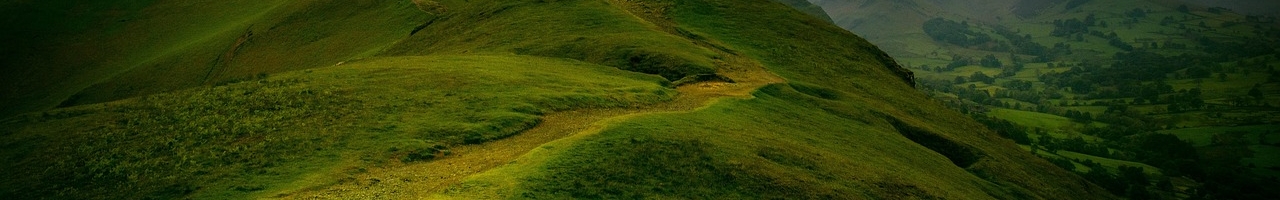 Montagnes du Lake District (Cumbria, Angleterre)