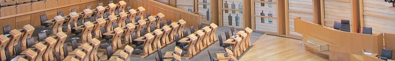 Le Parlement écossais (Édimbourg, Écosse)